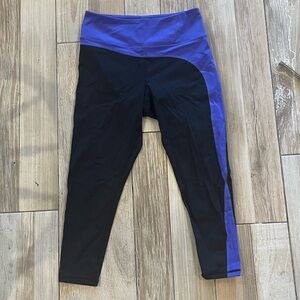 Peloton Leggings - Black/Blue - XL/1X